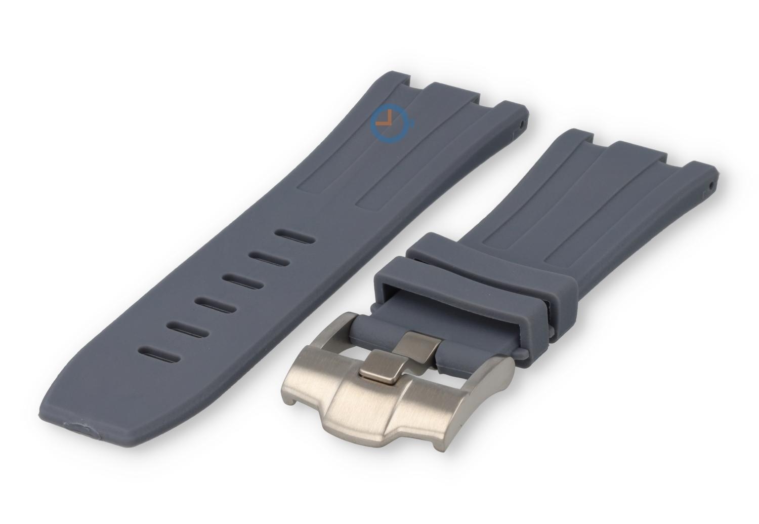 Universele band 28mm Audemars Piguet Royal Oak - grijs