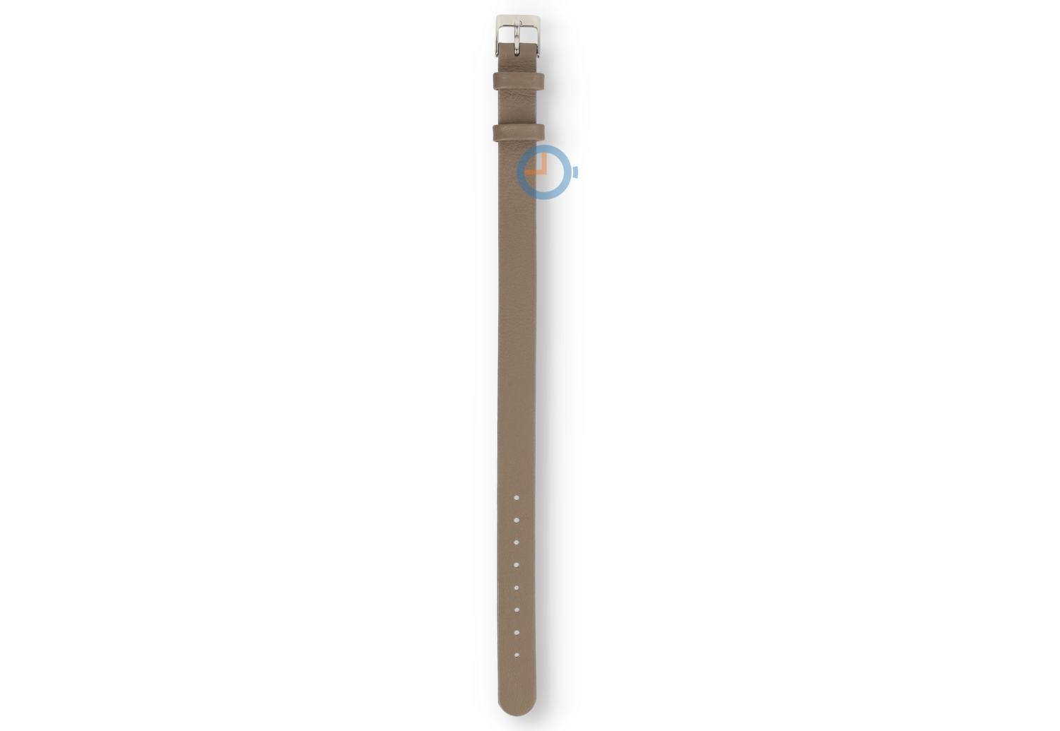 Triwa leren horlogeband - 12mm - taupe