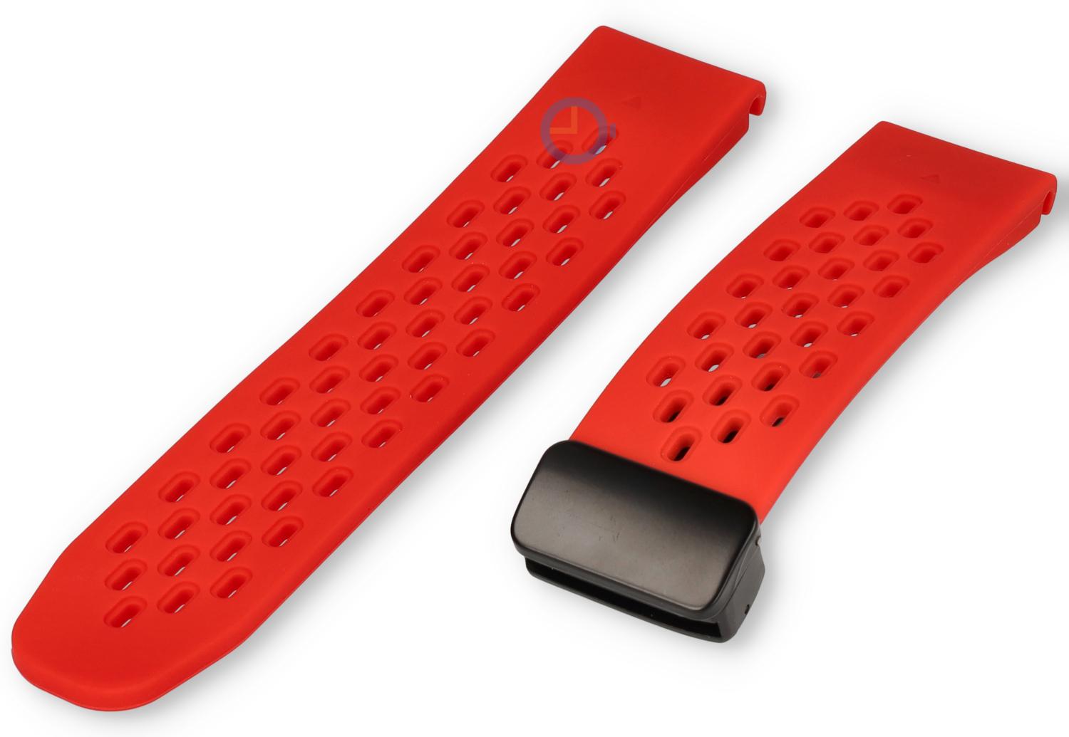 Garmin Fenix 22mm Quick Fit band - rood