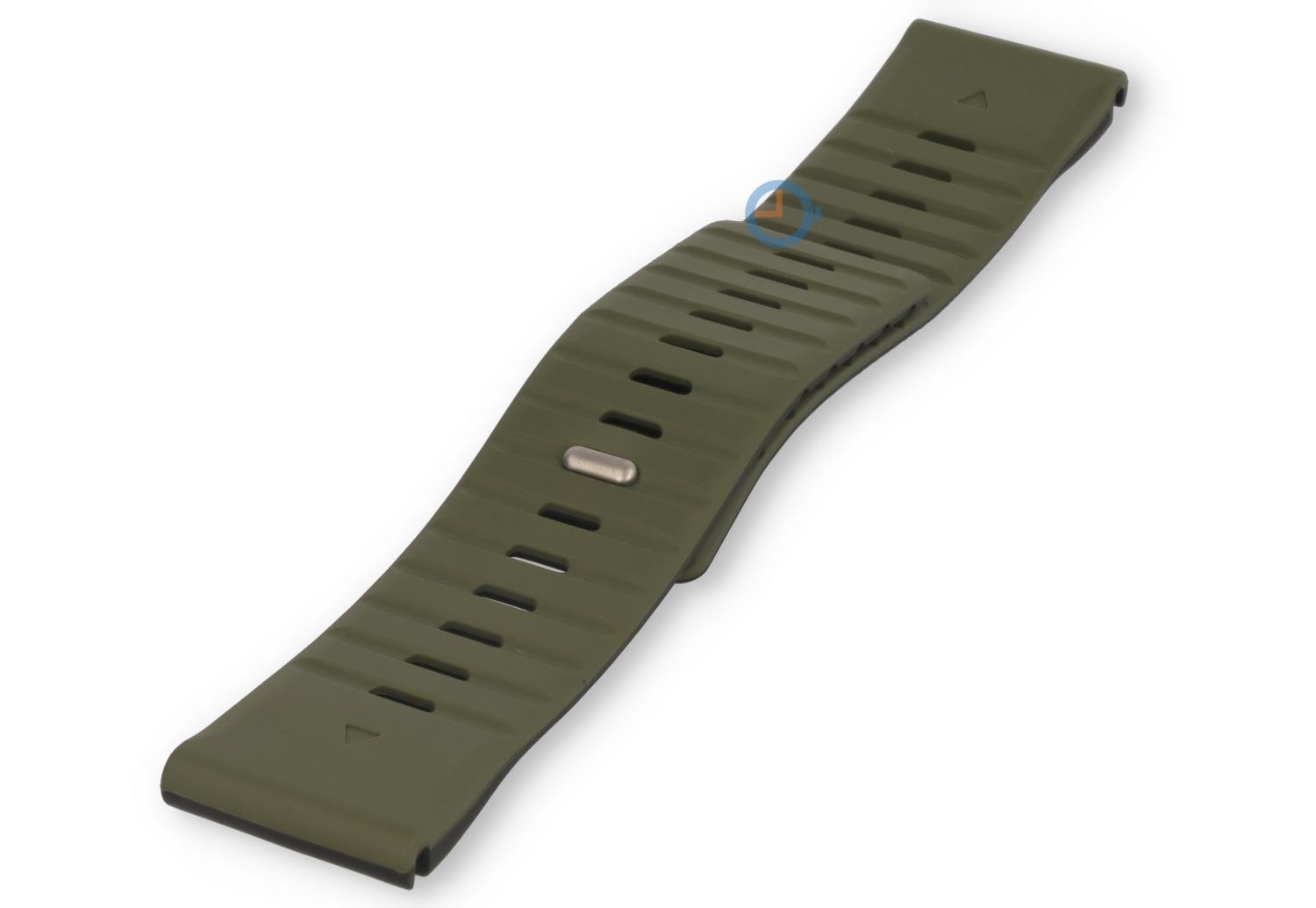 22mm magnetische QuickFit band - groen zwart