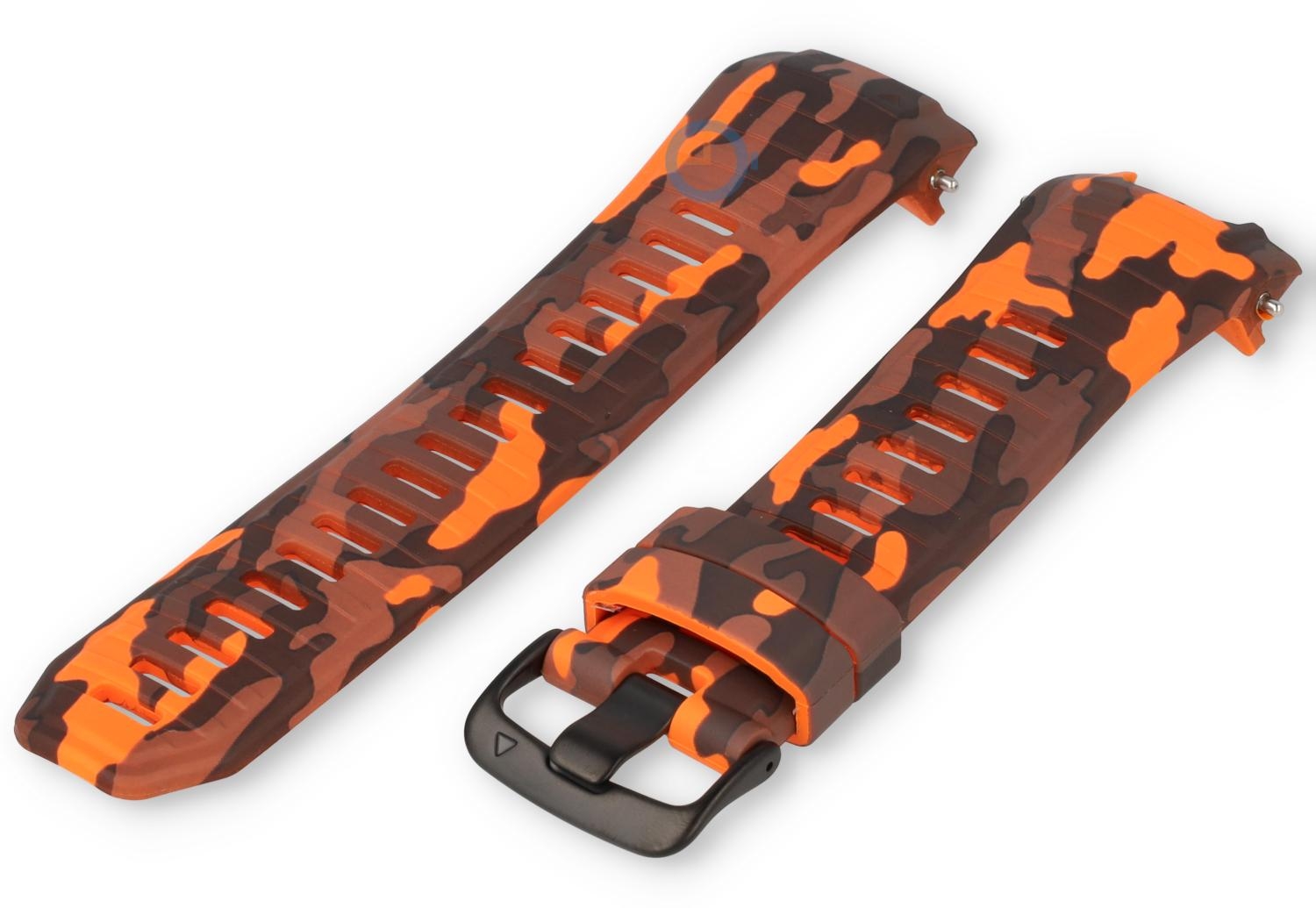 Garmin Instinct 2X horlogeband - camouflage oranje