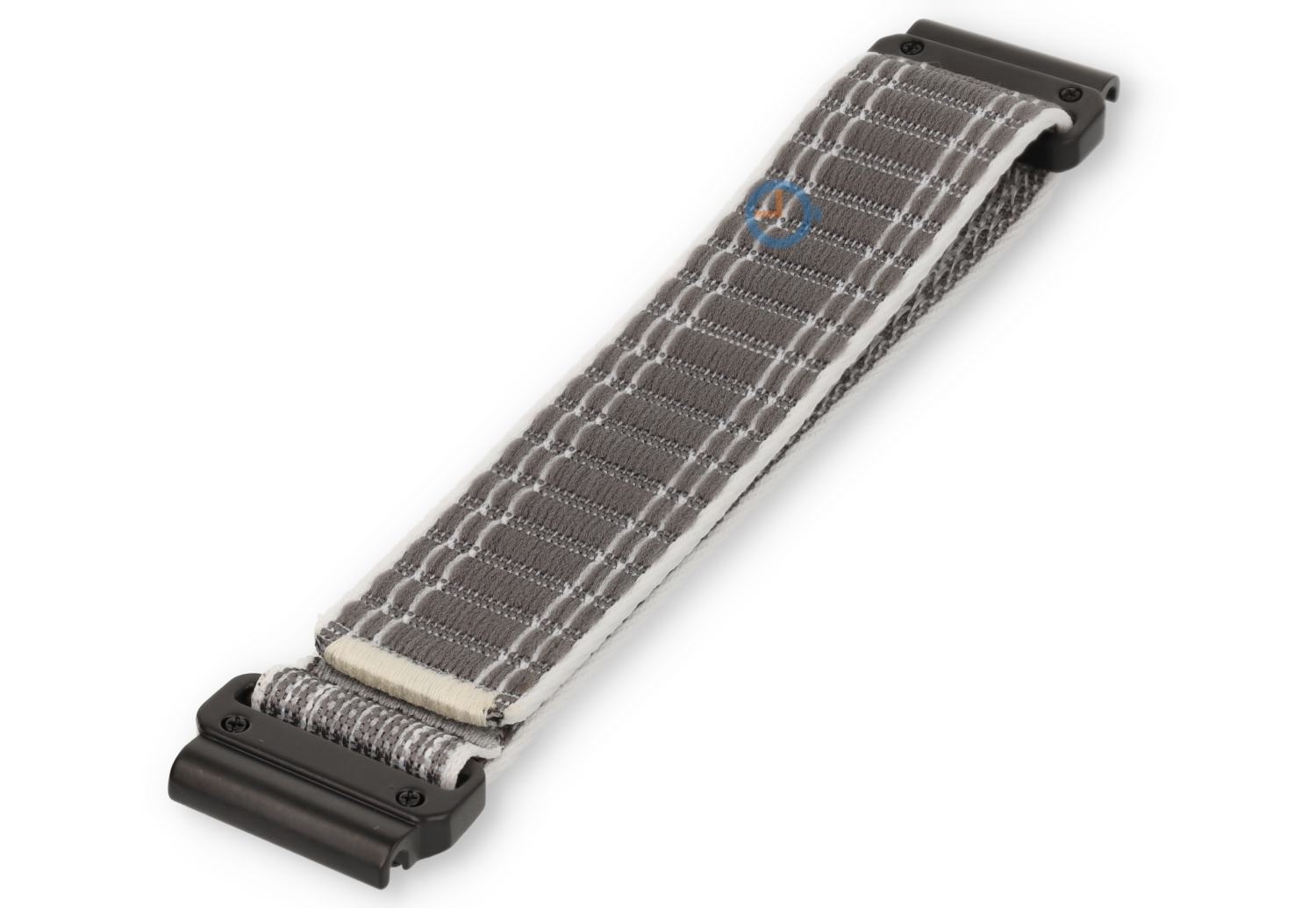 Elastisch nylon bandje voor Garmin Fenix 7 grijs- 22mm