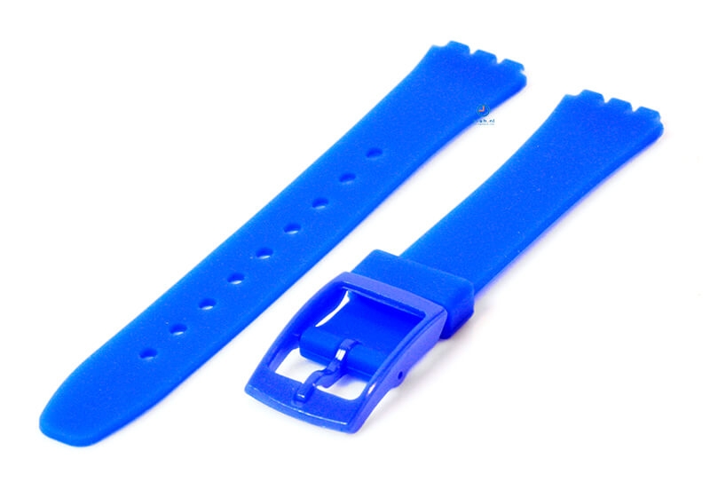 Swatch Lady horlogeband 12mm royal blauw
