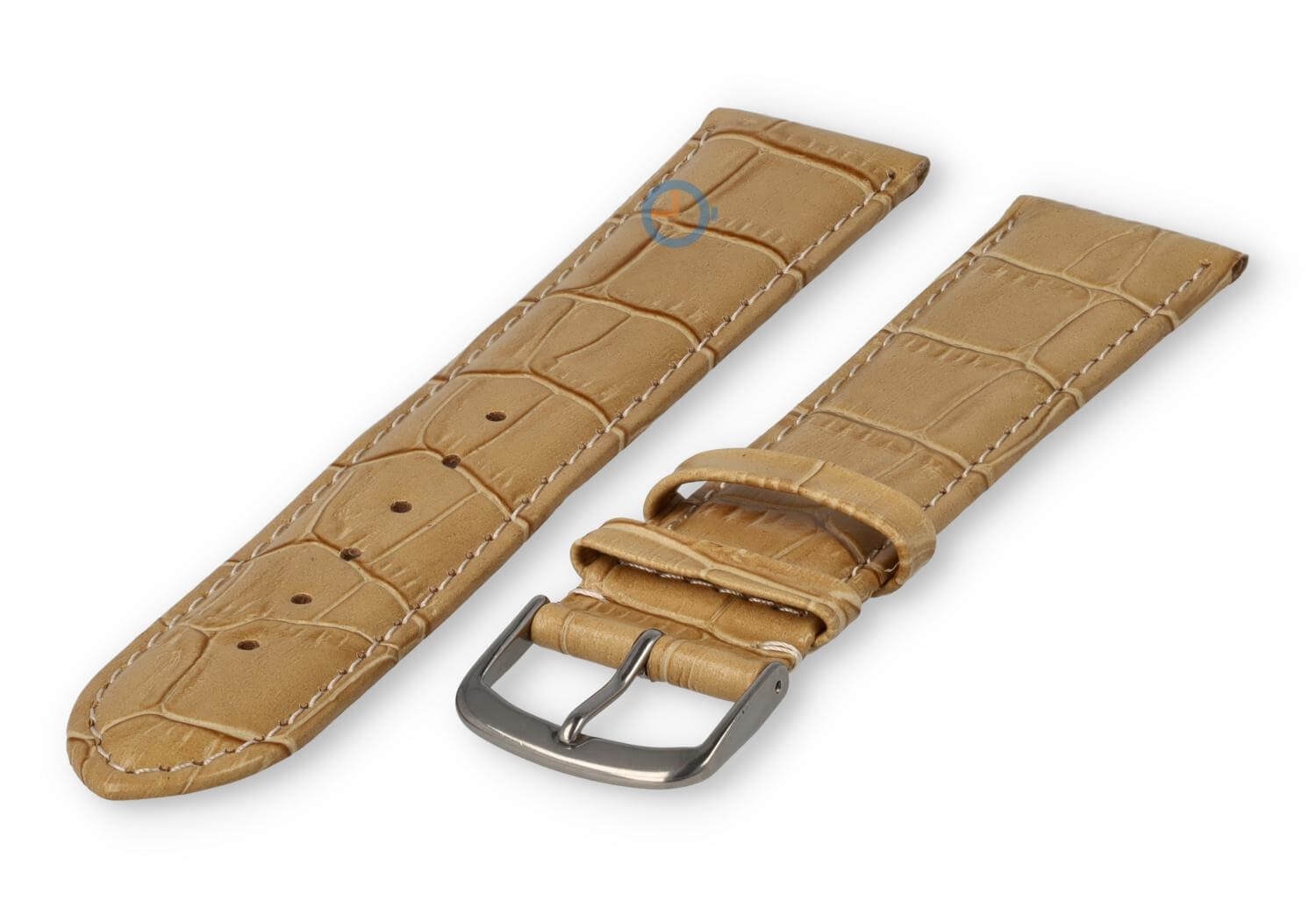 Licht opgevulde XL horlogeband - 22mm - zand