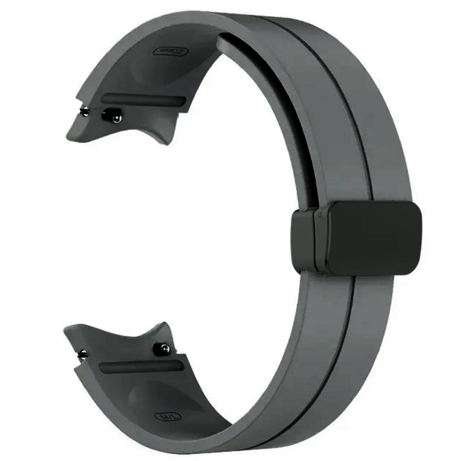 Galaxy Watch7 D-Buckle sport band (M/L) - concrete-grey