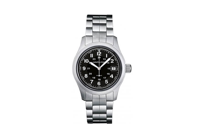 Hamilton horlogeband H68411133 - zilver staal