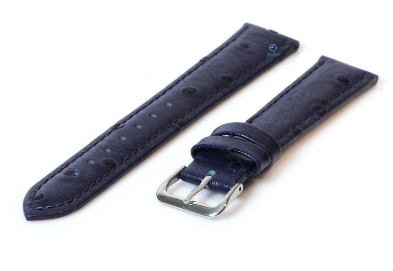 Horlogeband 18mm blauw