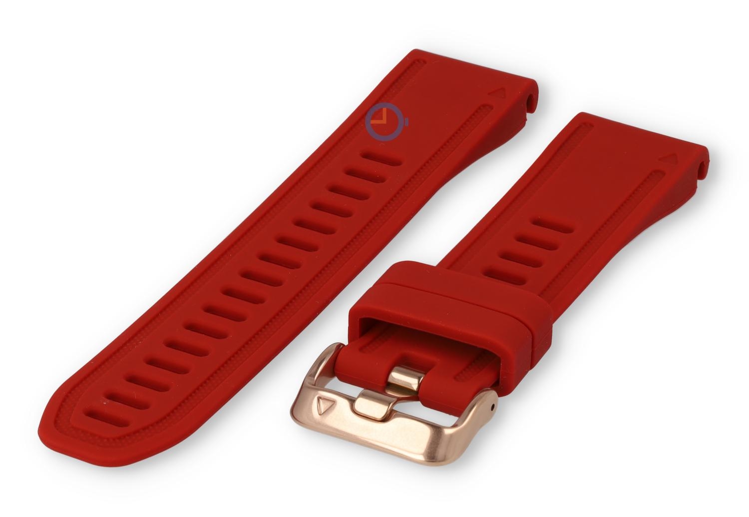 QuickFit bandje Garmin Fenix 7S - rood