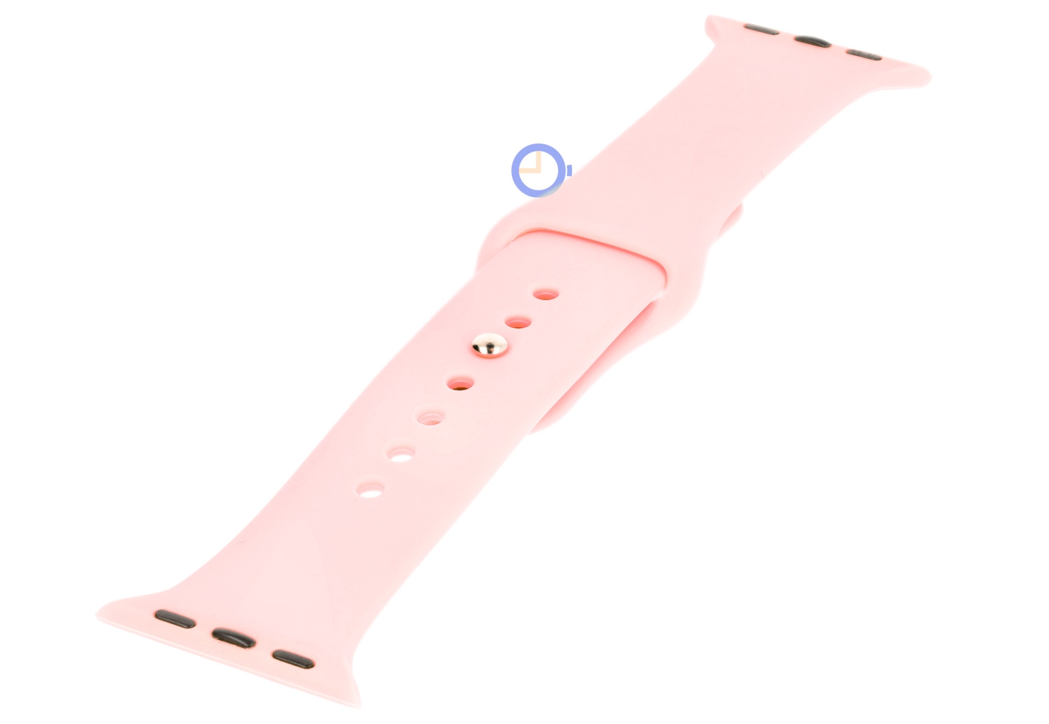 Apple watch bandje siliconen - Pale Pink - 44/45/46/49mm (M/L)
