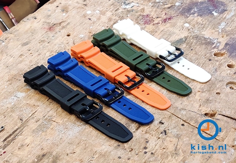 Casio Collection AE-1200WH horlogebanden rubber