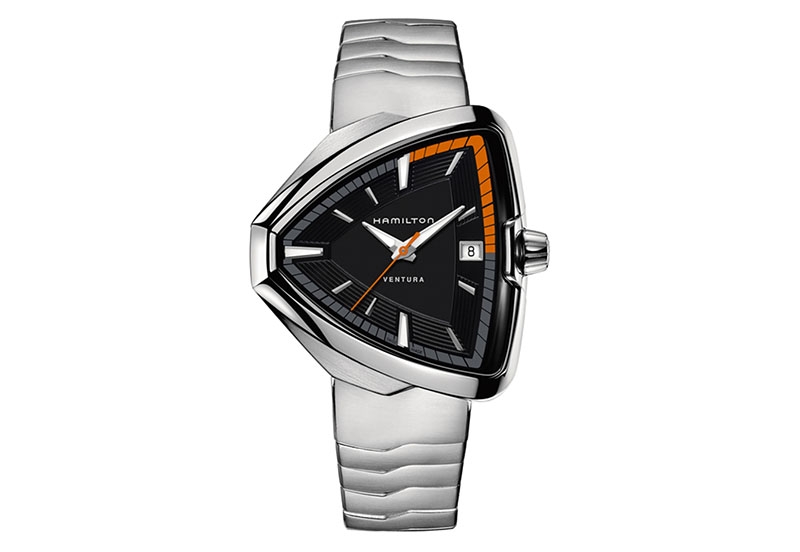 Hamilton horlogeband H24551131 - zilver staal