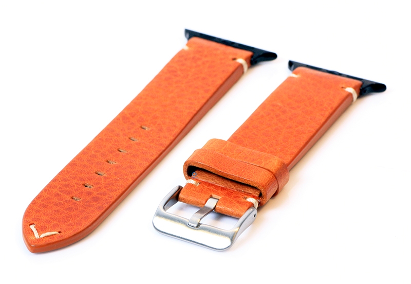 Apple Watch bandje vintage bruin leer - 44/45/46/49mm