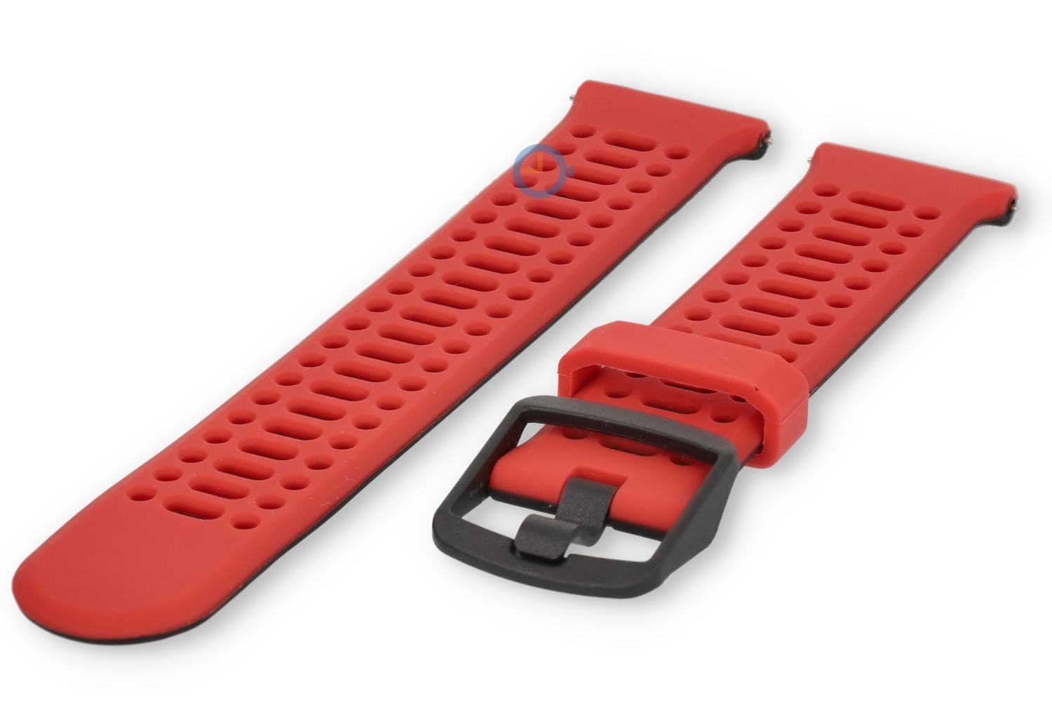22mm horlogeband Suunto Vertical 2 - rood/zwart