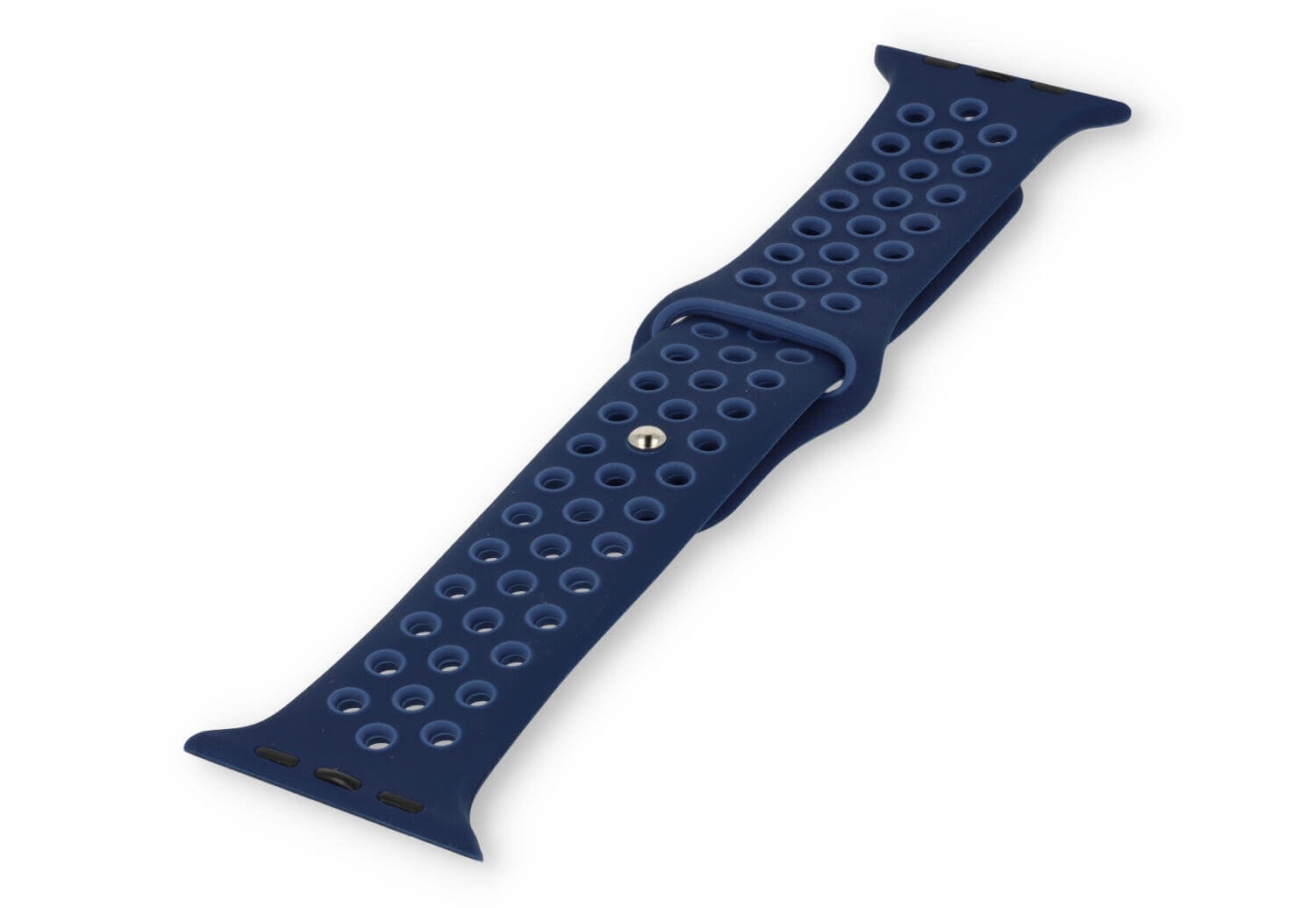 Apple watch 44/45/46/49mm sporthorlogeband - donkerblauw
