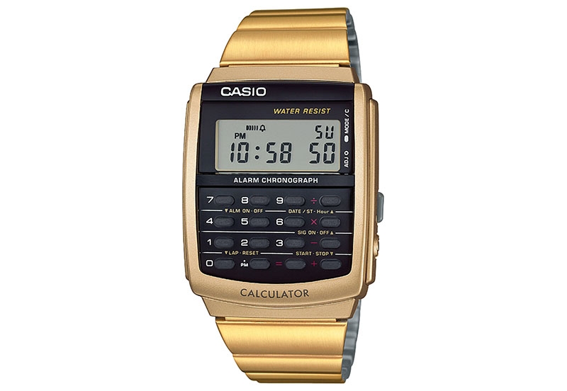Casio CA-506G-9AEF horlogebandje: 10518590