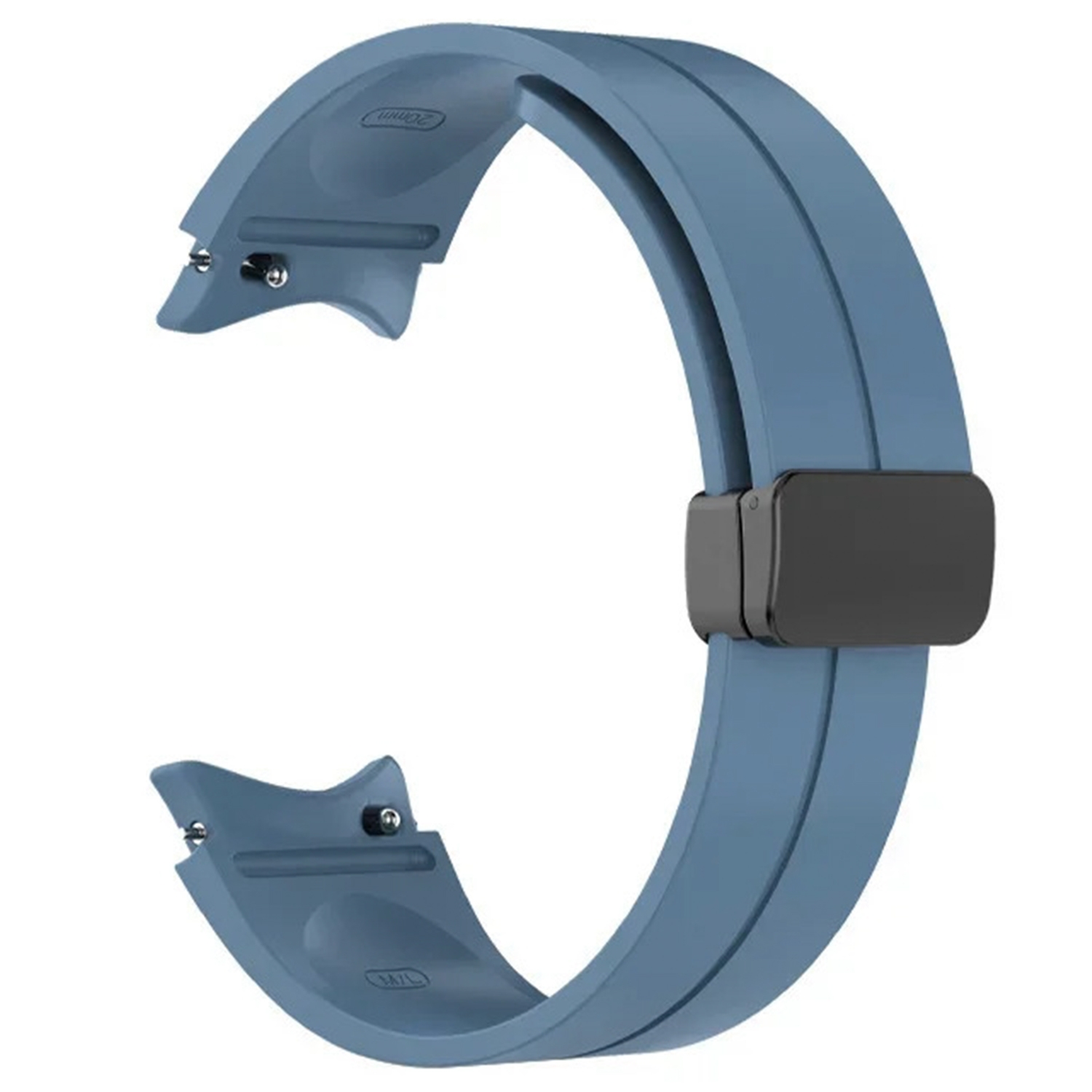 Galaxy Watch7 D-Buckle sport band (M/L) - slate-blue