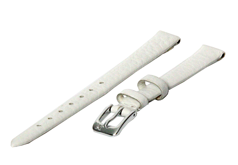 Horlogeband 12mm wit