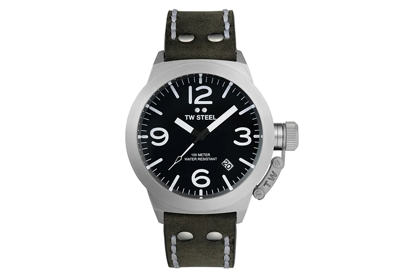 Horlogeband TW Steel CS101 - Zwart