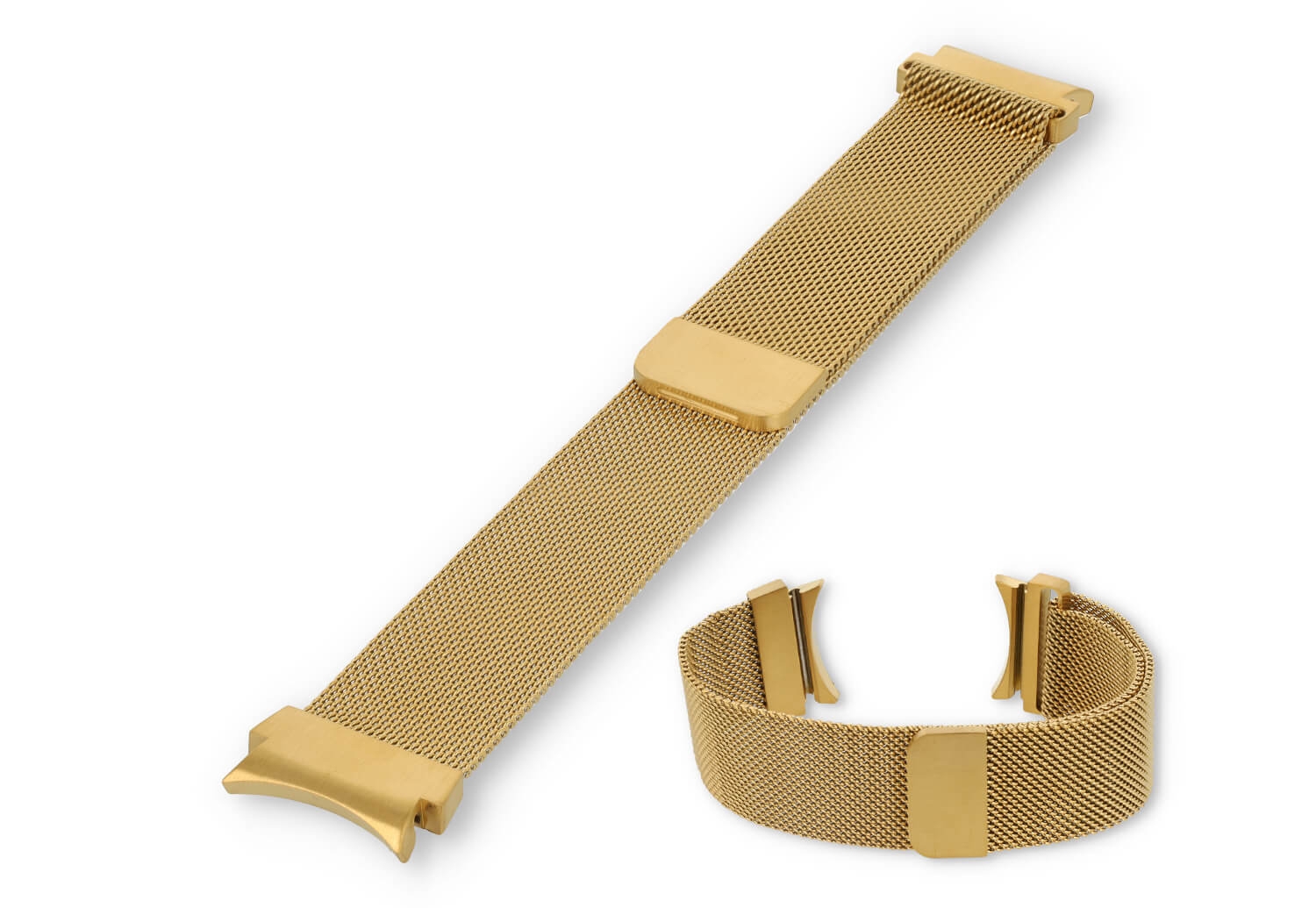 Samsung Galaxy watch 4 bandje milanees goud - 20mm