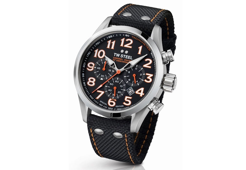 TW Steel Volante TW963 horlogeband zwart - 24mm