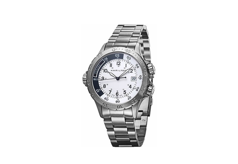 Hamilton horlogeband H74551113 - zilver staal