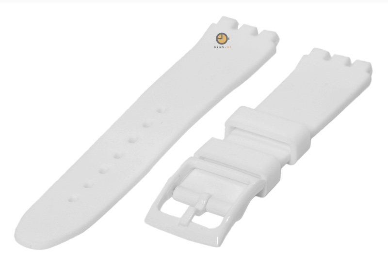 Swatch horlogeband 16.50mm wit