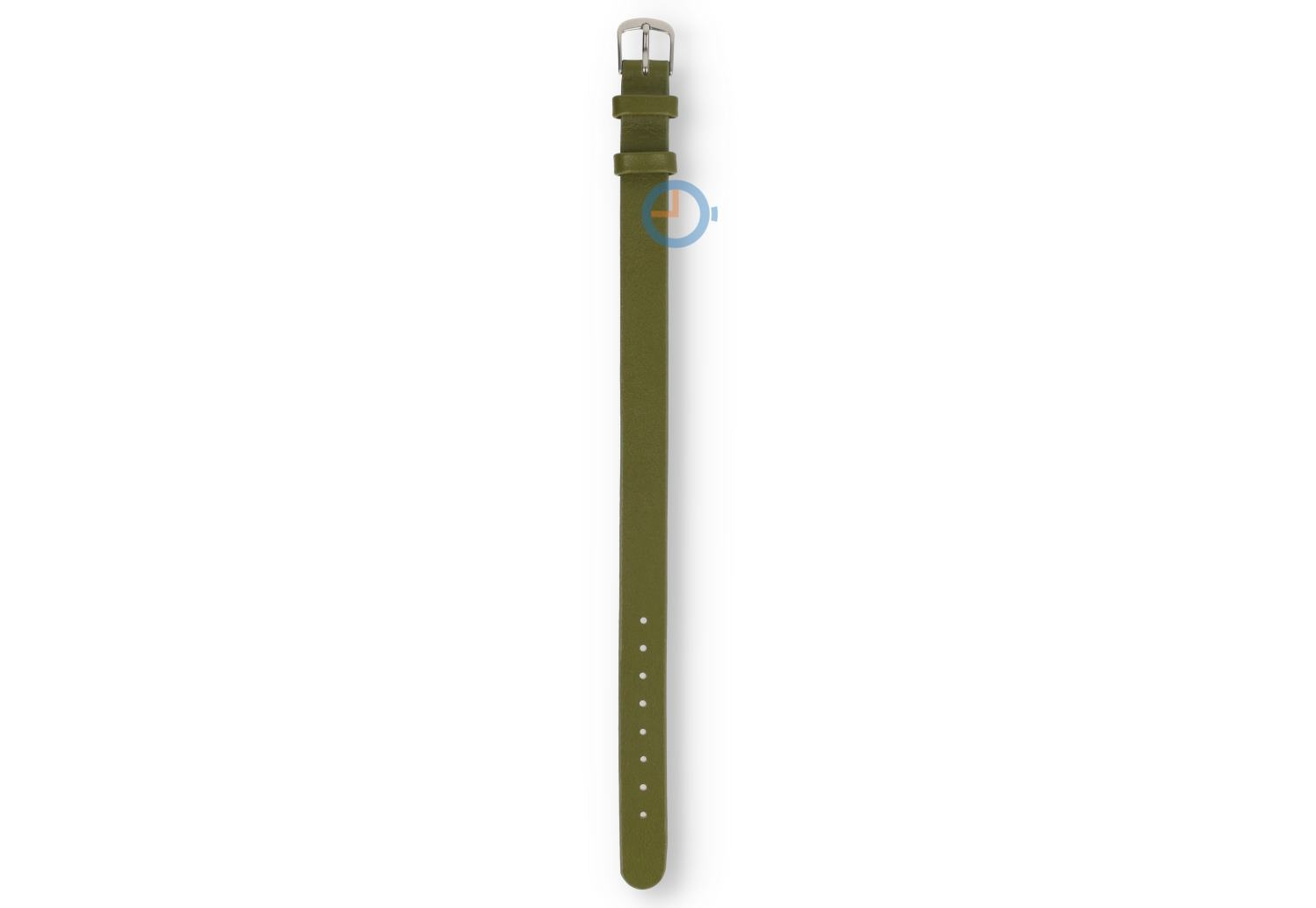 Triwa leren horlogeband - 12mm - avocado