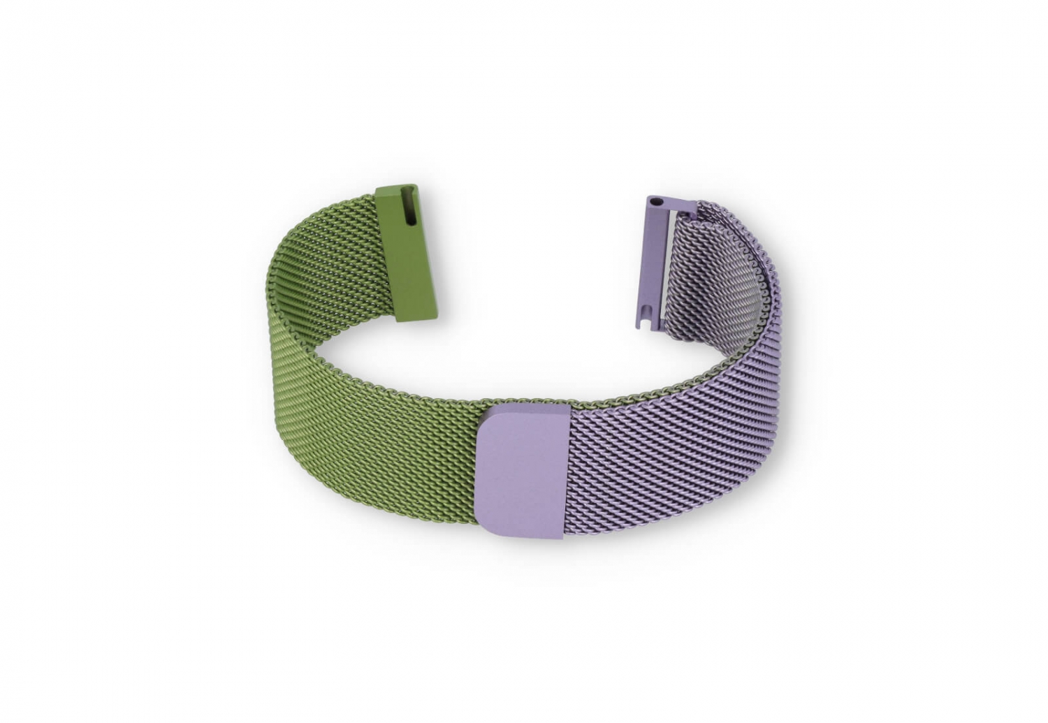Milanese 22mm horlogeband - Roze