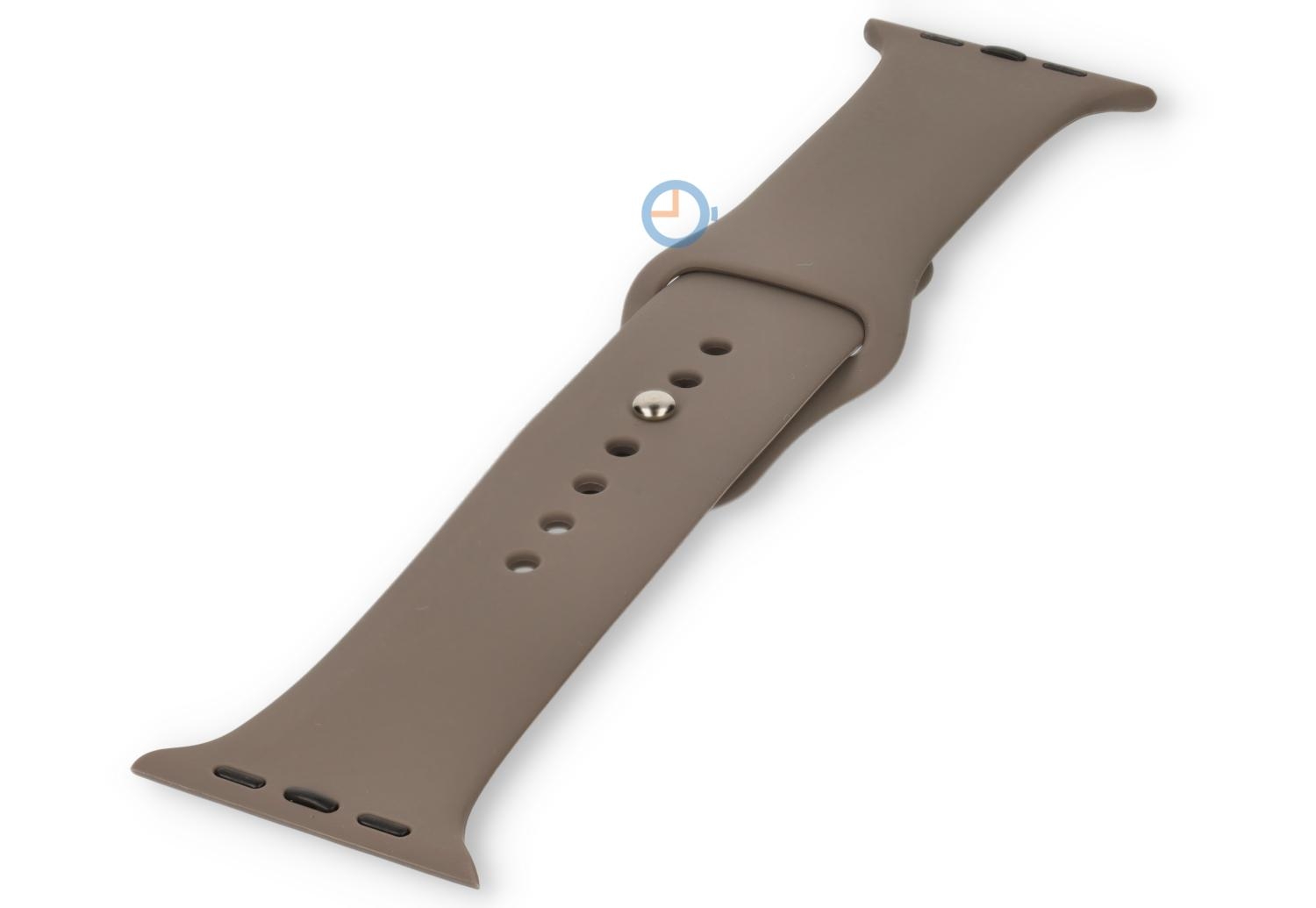 Apple watch bandje siliconen - Mud - 38/40/41/42mm (M/L)
