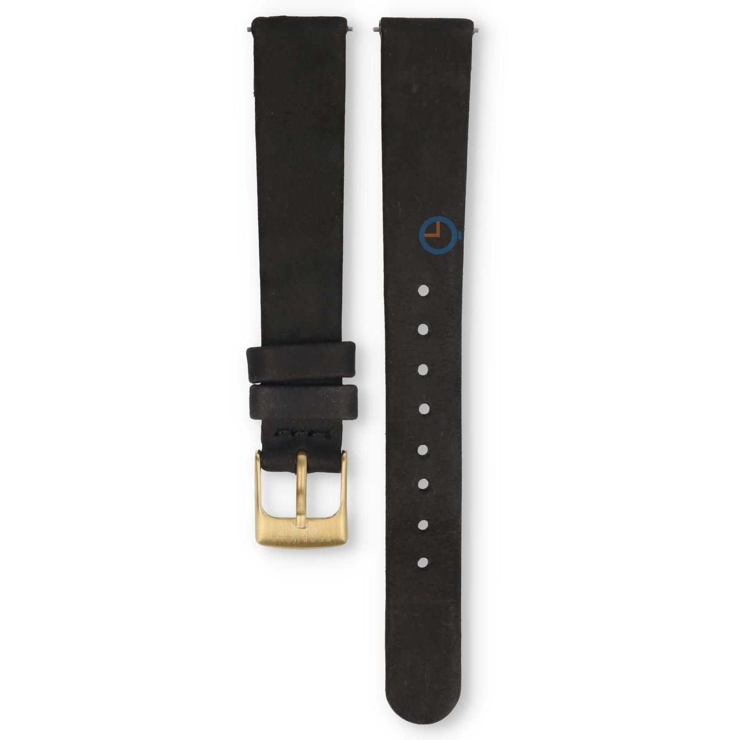 Kerbholz horlogeband Clara Golden Slate