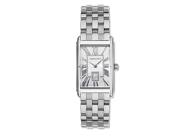 Hamilton horlogeband H11461153 - zilver staal
