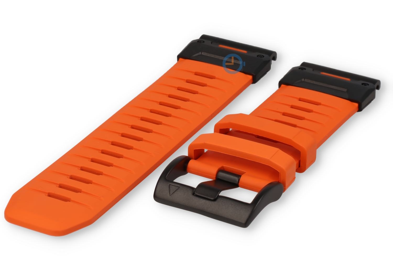 Fluorrubber horlogeband - 26mm QuickFit - oranje