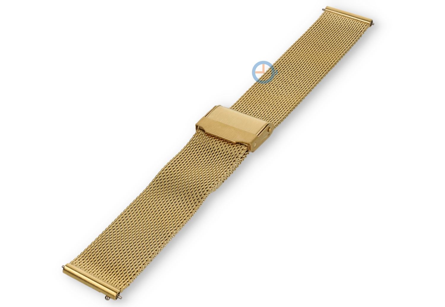Horlogeband Violet Hamden - 18mm - yellow gold