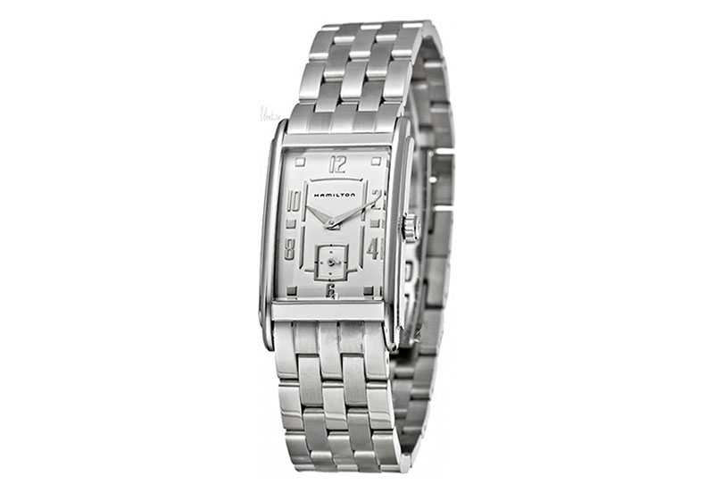 Hamilton horlogeband H11411153 - zilver staal