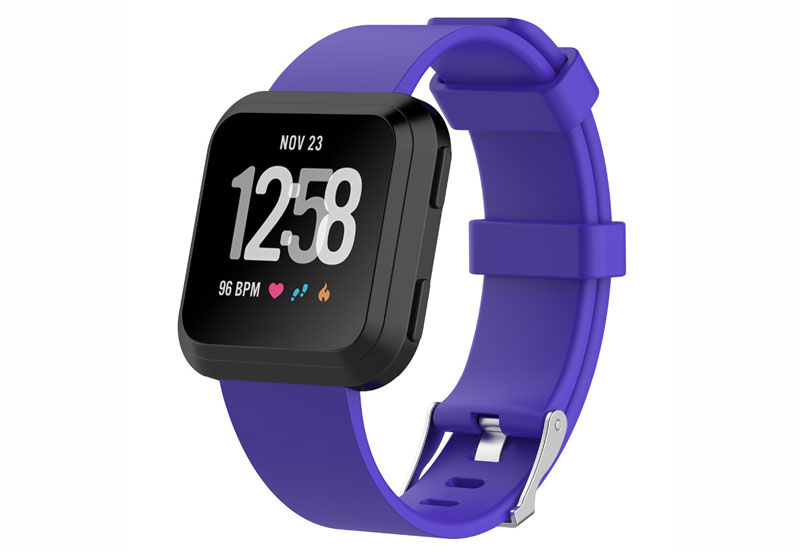 Fitbit Versa horlogeband paars (L)