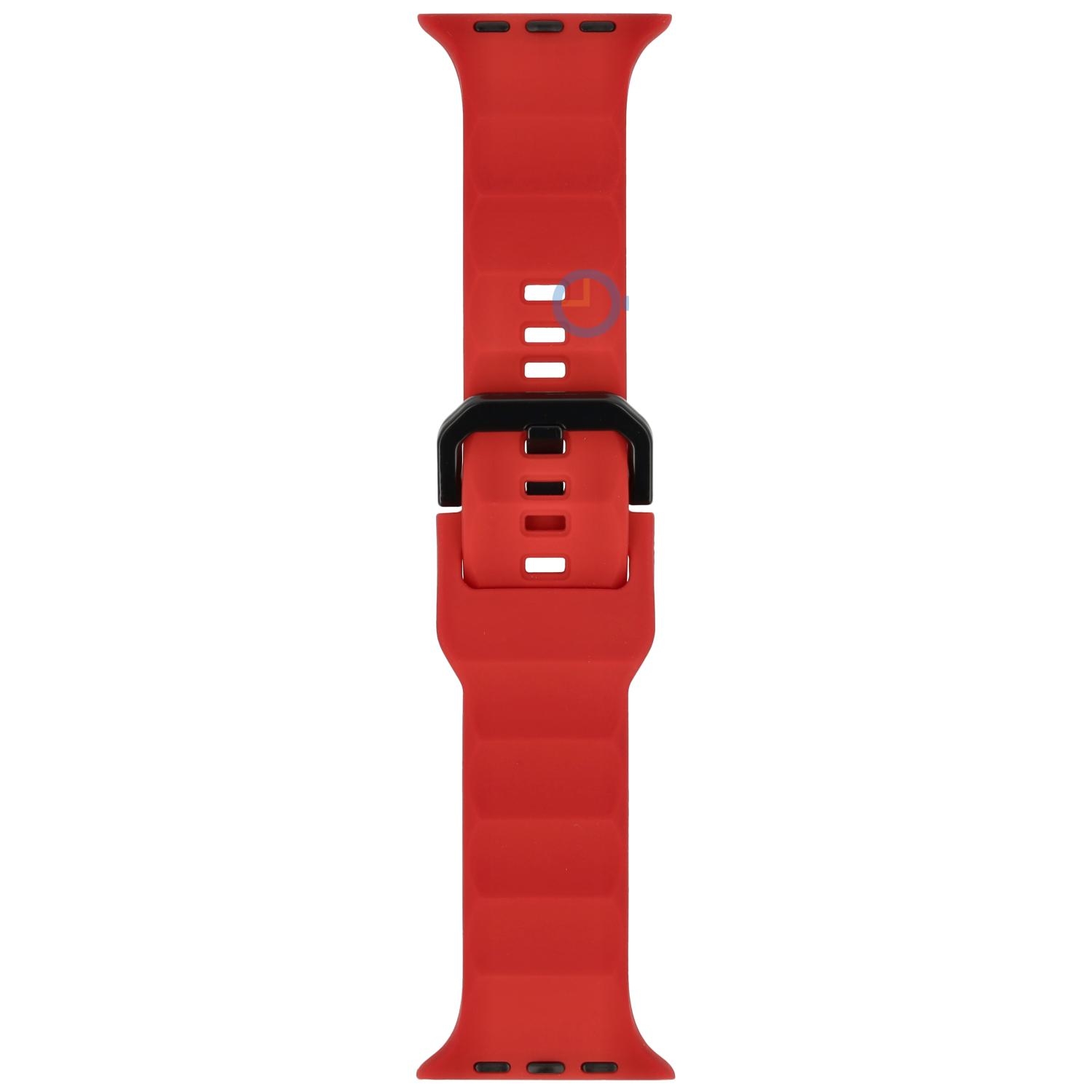 Sportbandje voor Apple Watch 41mm - rood