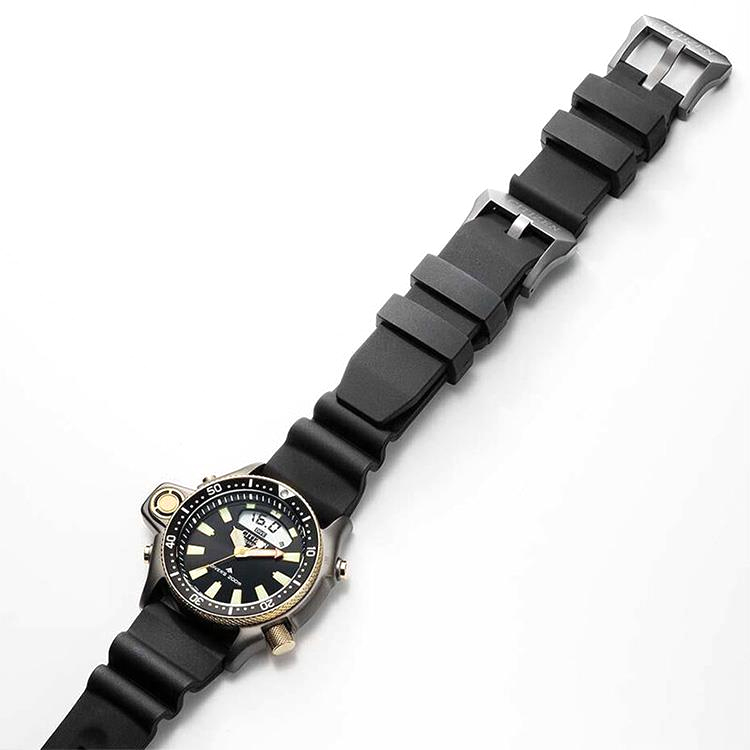 Siliconen verlengstuk horlogeband 20mm – duikhorloge