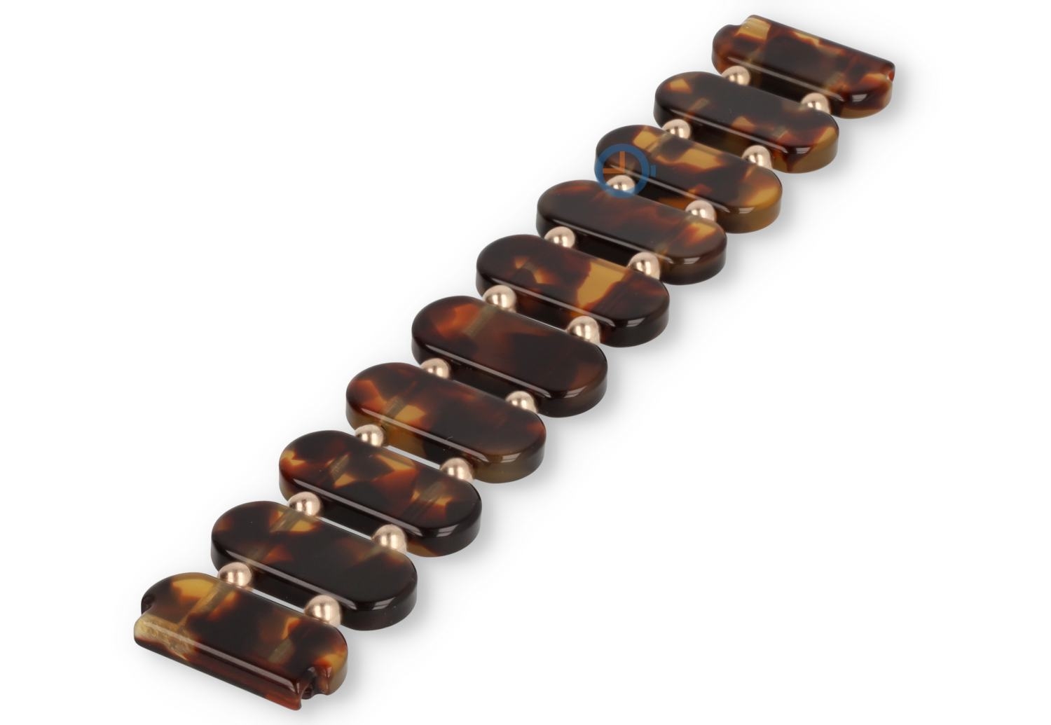 20mm armband voor horloges - turtle gold