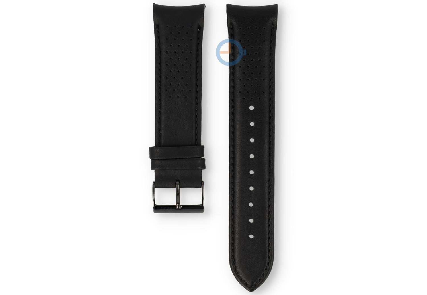 Hugo Boss 22mm horlogeband - zwart