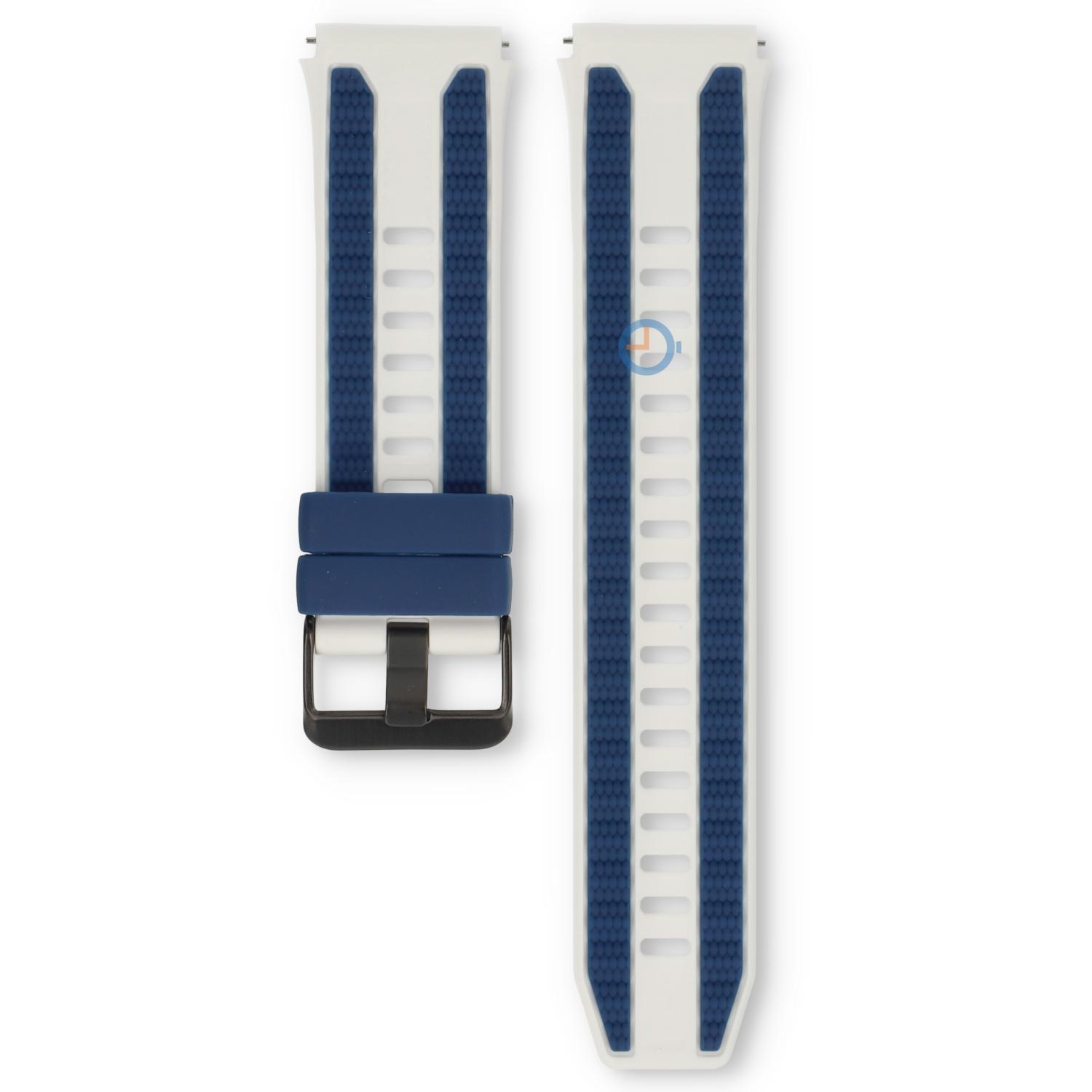Huawei Ultimate 2 horlogeband - wit/blauw
