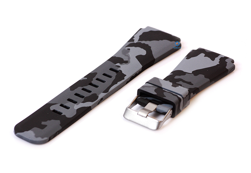 Samsung Galaxy 46mm horlogeband army donker grijs