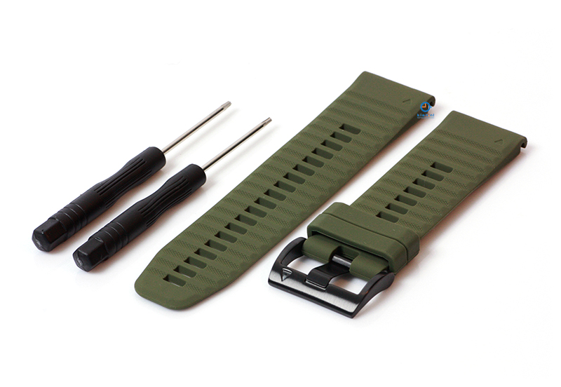 Garmin Tactix 7 horlogeband - donkergroen