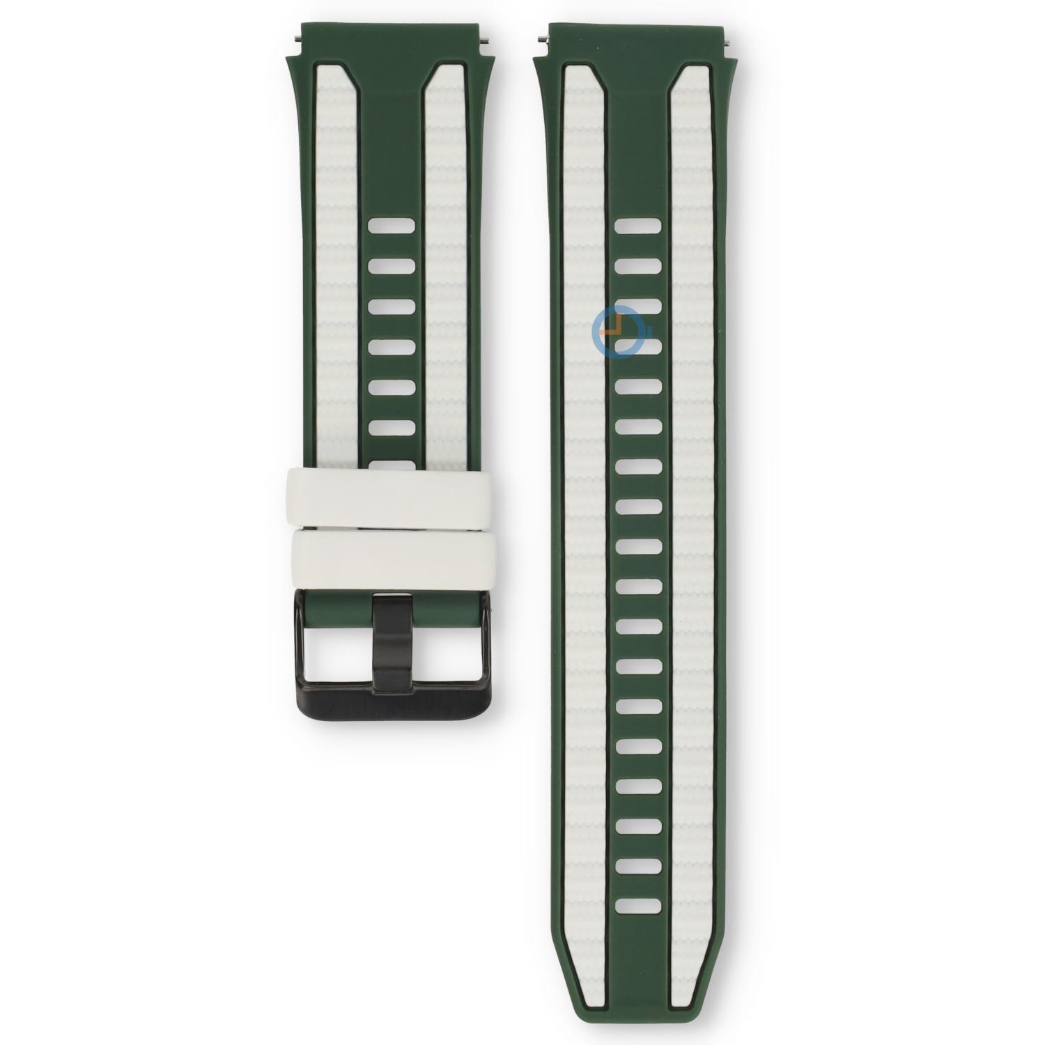 Huawei Ultimate 2 horlogeband - groen/wit