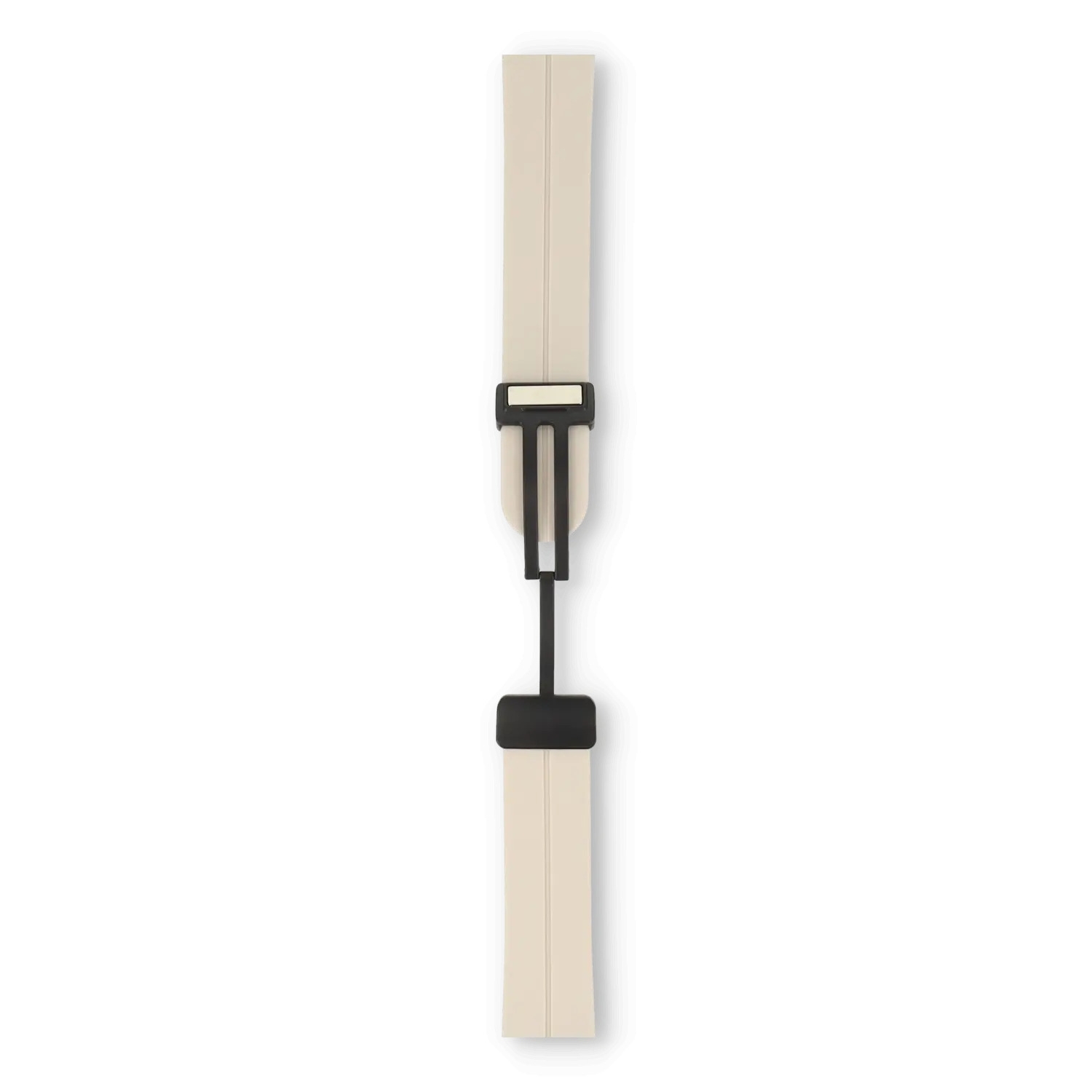 Siliconen horlogeband 20mm - Off-White