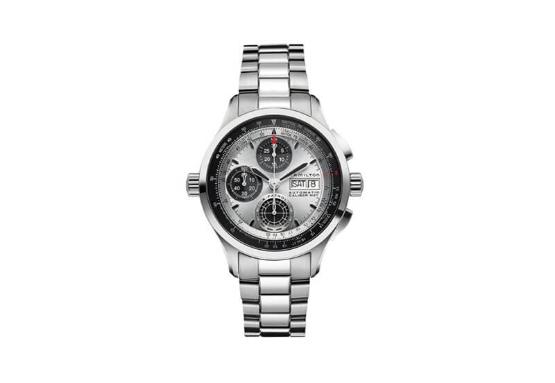 Hamilton horlogeband H76566151 - zilver staal