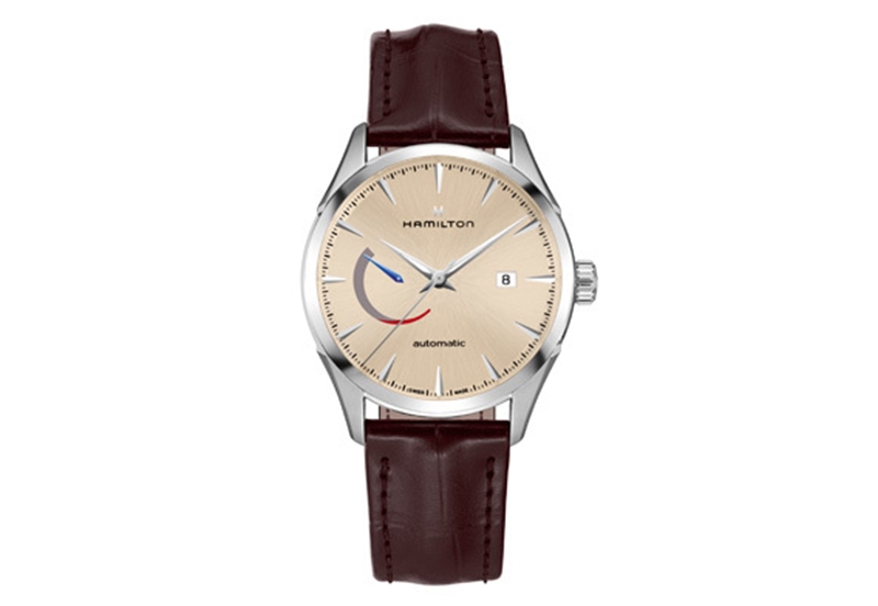 Hamilton horlogeband H32635521 - bruin leer