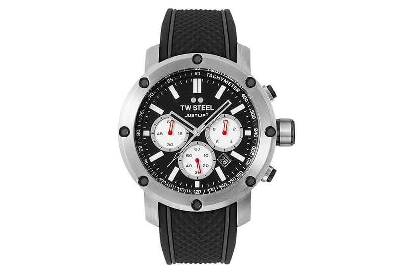 Horlogeband TW Steel TWTS10 - Zwart