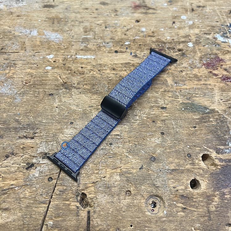 Apple Watch 41mm magneet bandje: Blue Denim