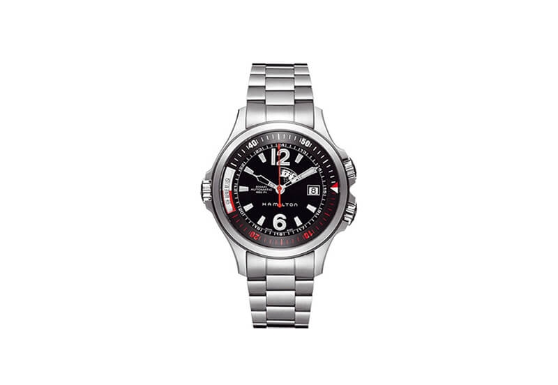 Hamilton horlogeband H77555135 - zilver staal