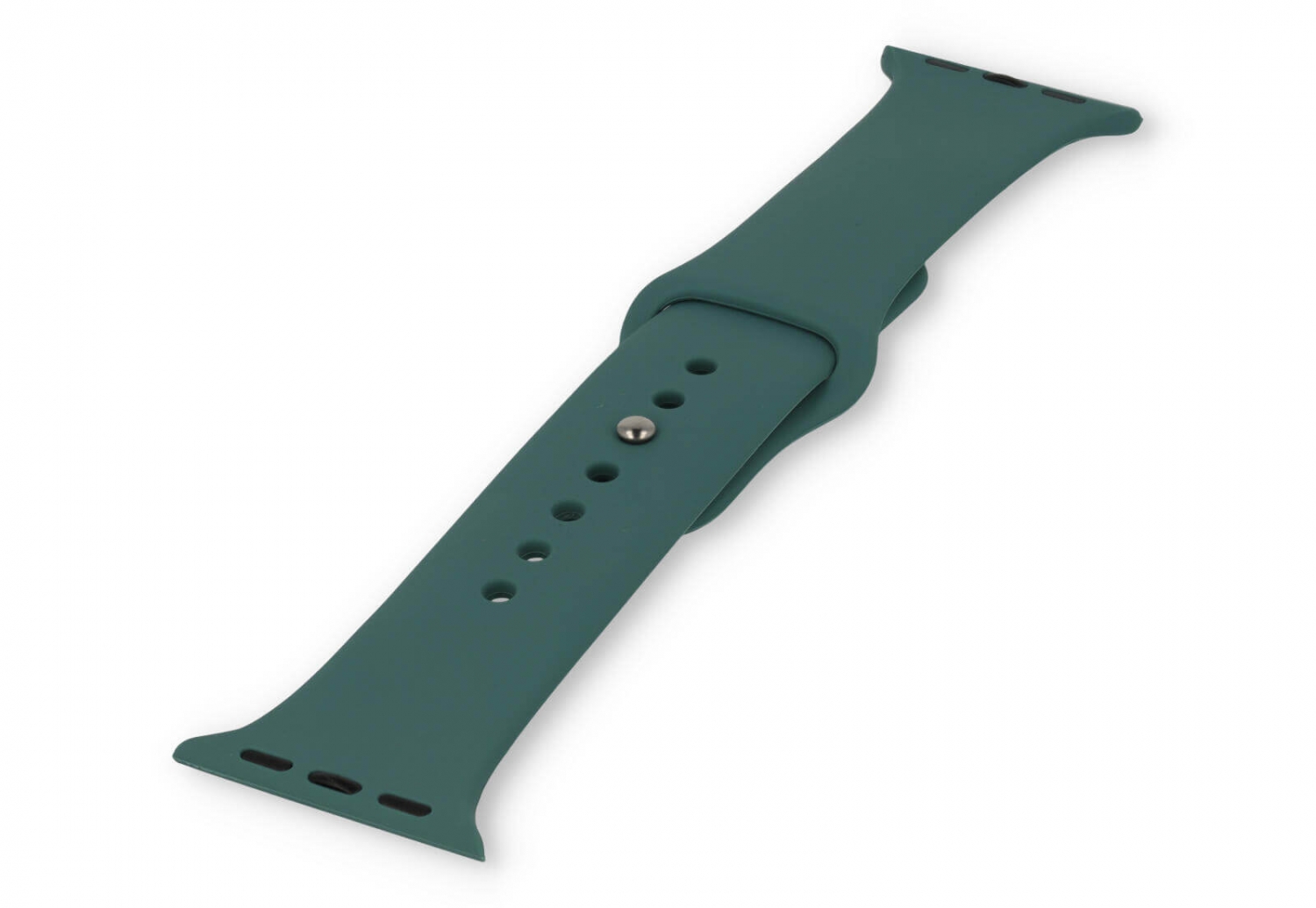 Apple watch bandje siliconen donkergroen - 38/40/41/42mm